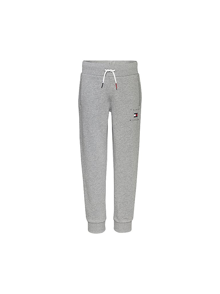 TOMMY HILFIGER Jungen Jogginghose  grau | 140