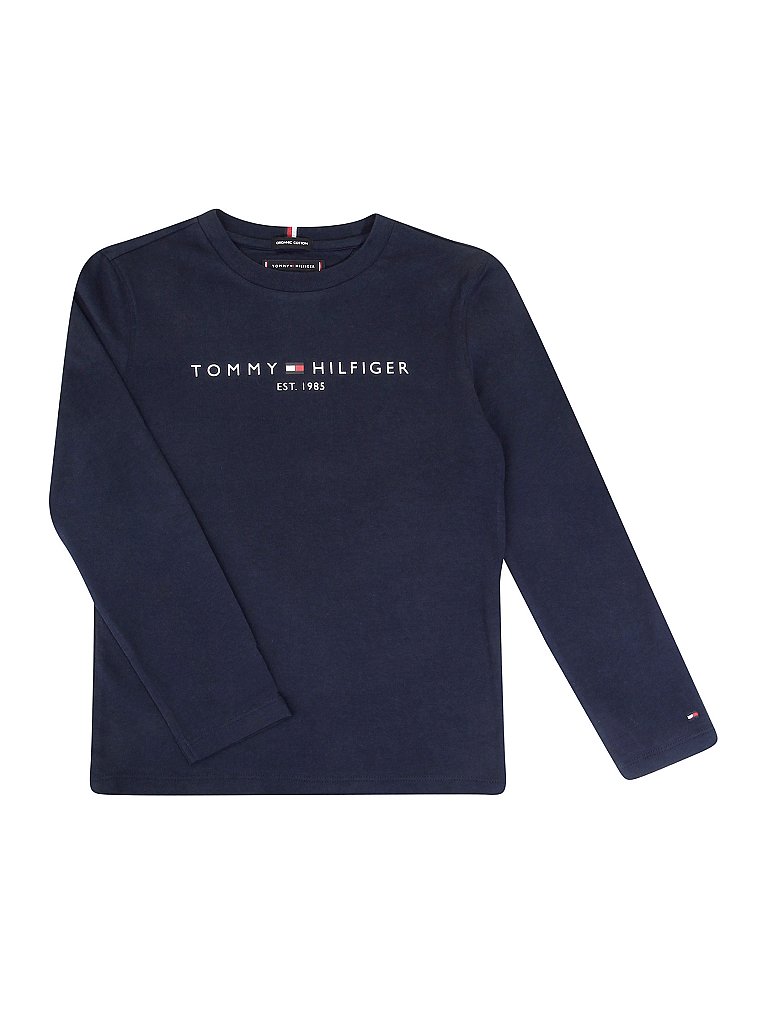 TOMMY HILFIGER Jungen Langarmshirt blau | 140