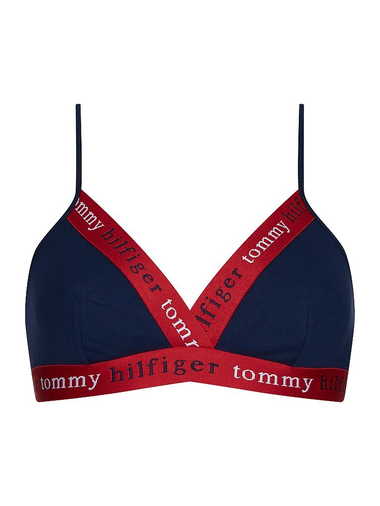 TOMMY HILFIGER Bralette Navy blau | S