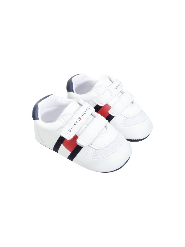 TOMMY HILFIGER Baby Jungen Schuhe weiß | 18