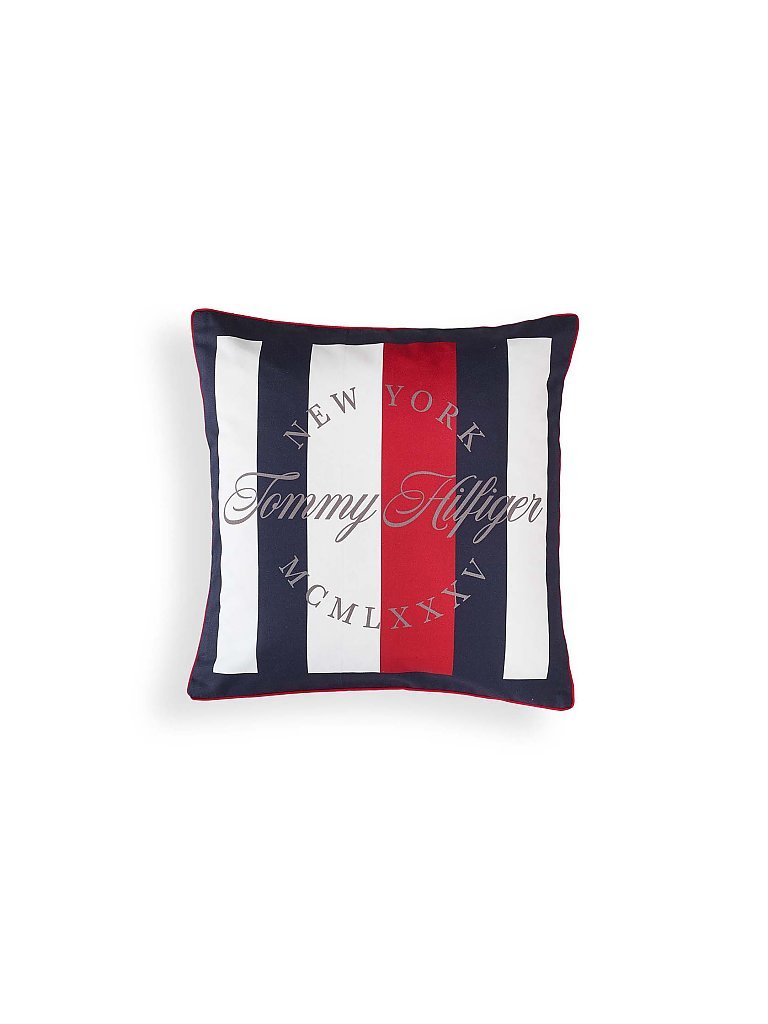 TOMMY HILFIGER CUSHION COVER CORPORATE STRIPES 40x40cm rot