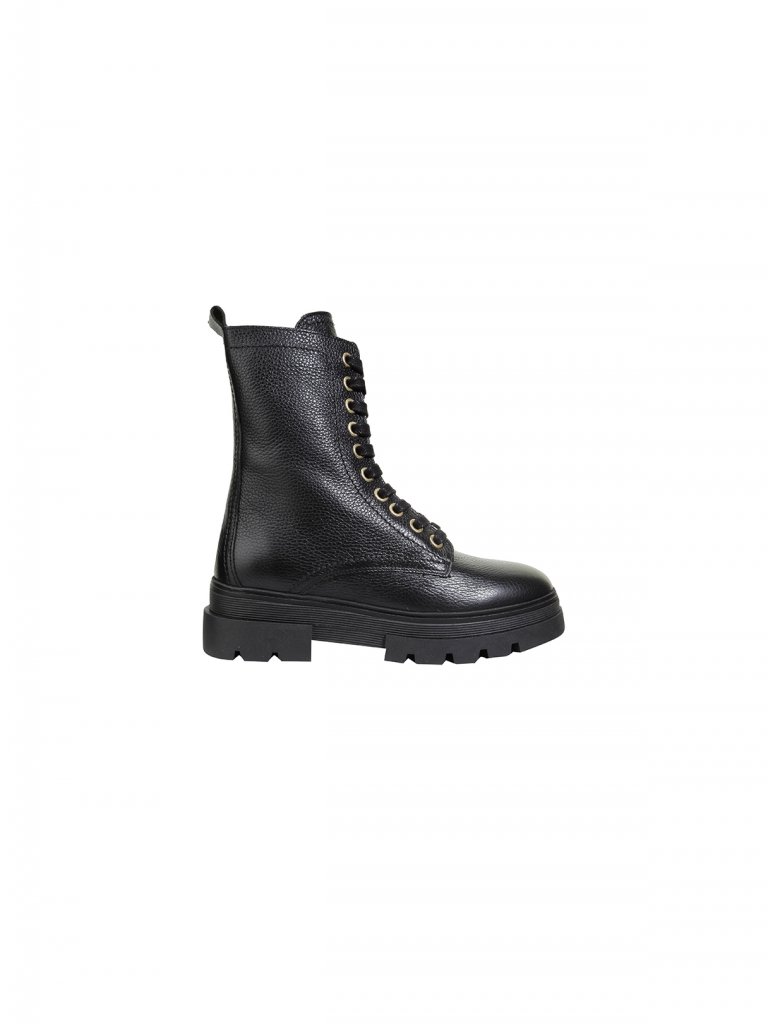 TOMMY HILFIGER Schnürboots Rugged Classic schwarz | 36