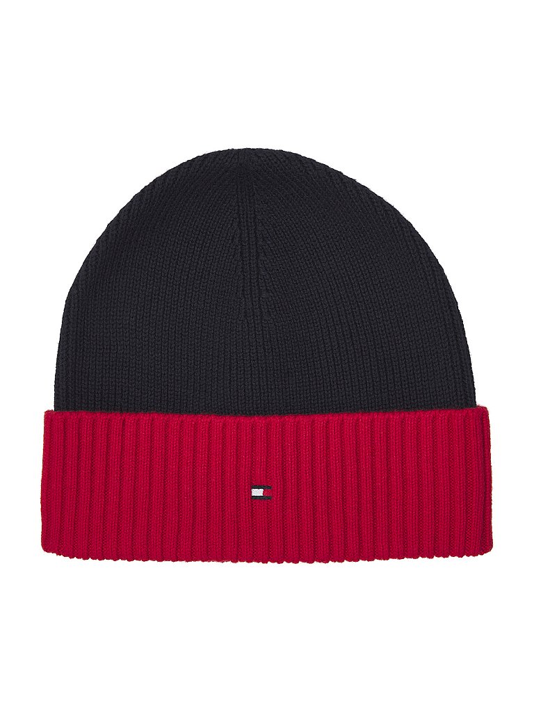 TOMMY HILFIGER Mütze - Beanie rot