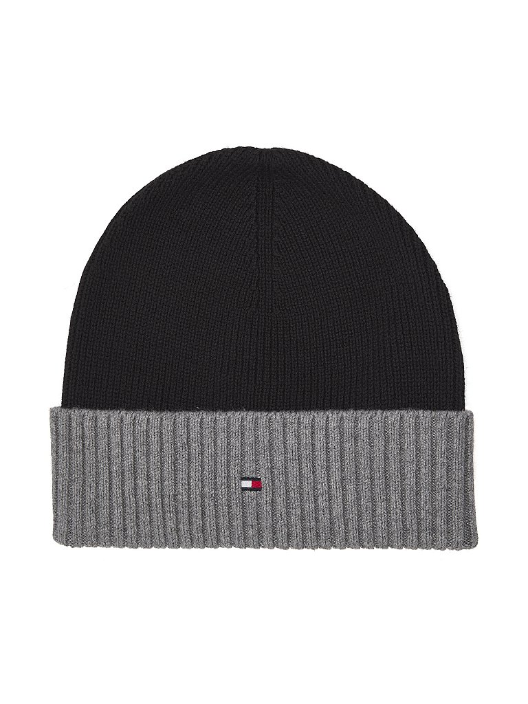 TOMMY HILFIGER Mütze - Beanie grau