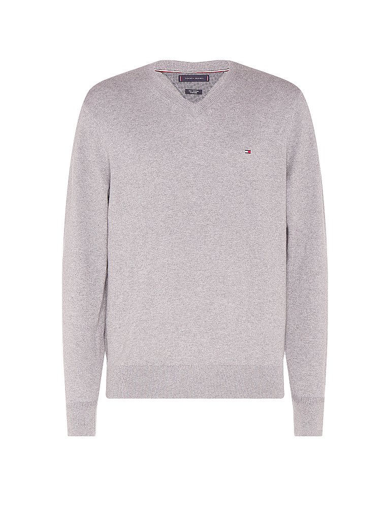 TOMMY HILFIGER Pullover grau | S