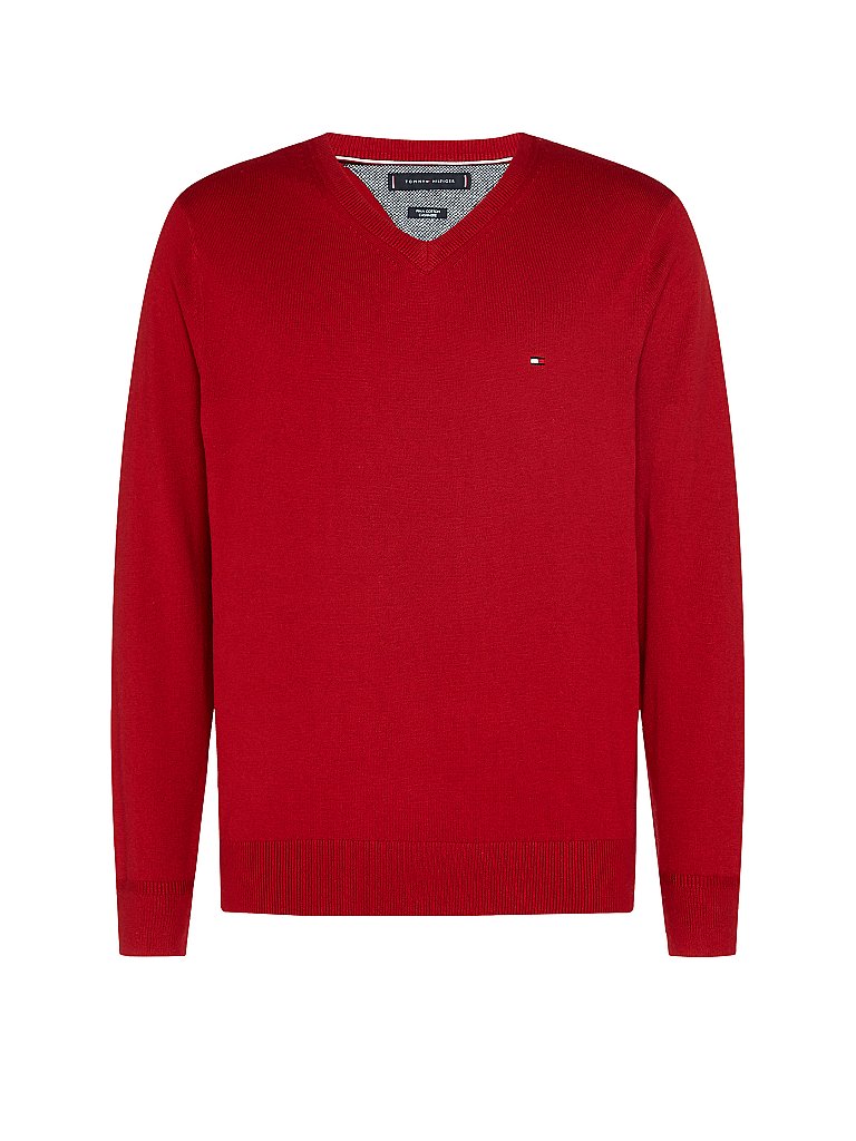 TOMMY HILFIGER Pullover rot | S