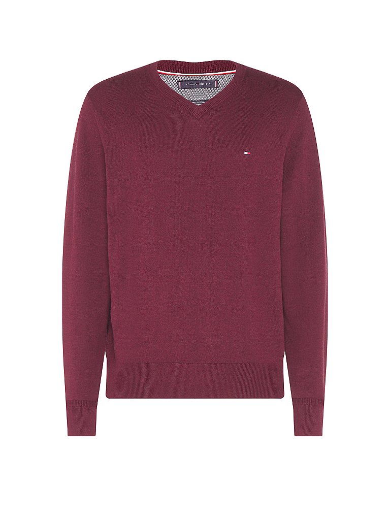 TOMMY HILFIGER Pullover rot | M