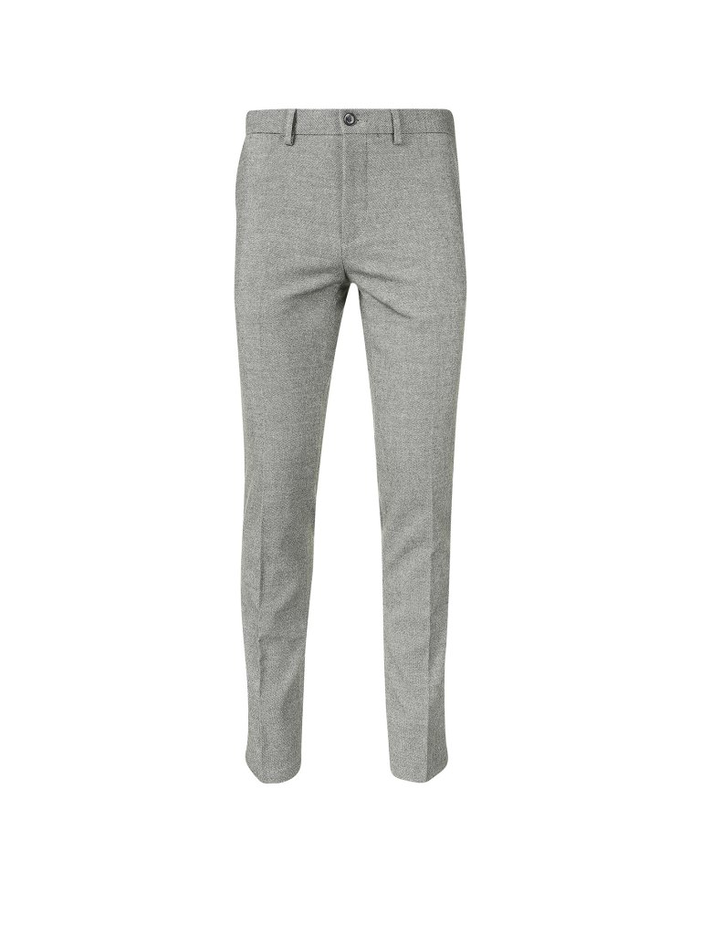 TOMMY HILFIGER Wollhose Straight Fit Denton Wool Flex beige | W30/L32