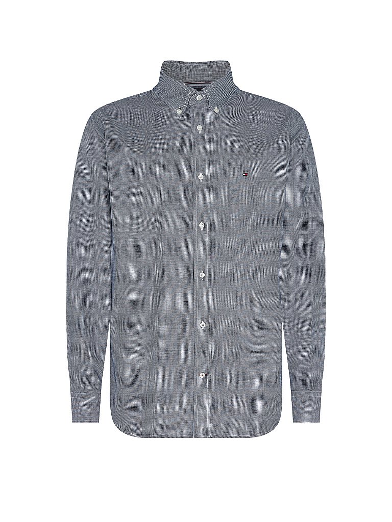 TOMMY HILFIGER Hemd Regular Fit blau | L
