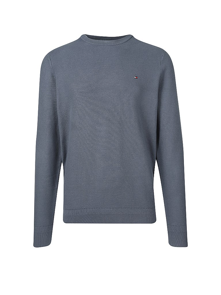 TOMMY HILFIGER Pullover Regular Fit  blau | S
