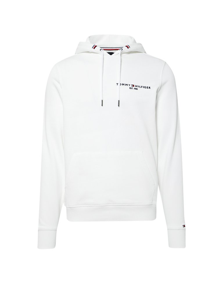 TOMMY HILFIGER Sweater Regular Fit  weiß | S