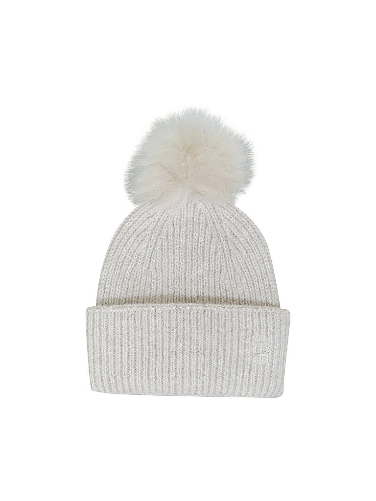 TOMMY HILFIGER Mütze - Haube creme