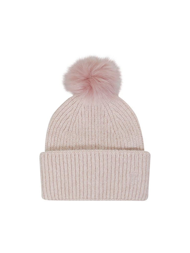 TOMMY HILFIGER Mütze - Haube rosa