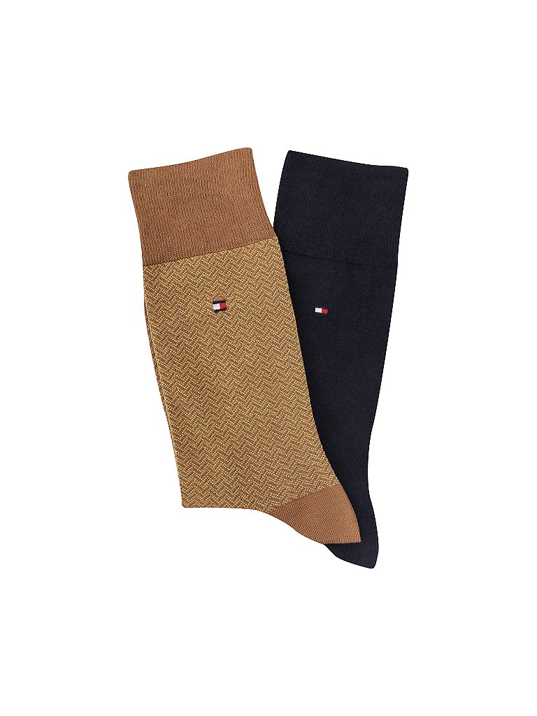 TOMMY HILFIGER Herren Socken 2er Pkg  gelb | 39-42
