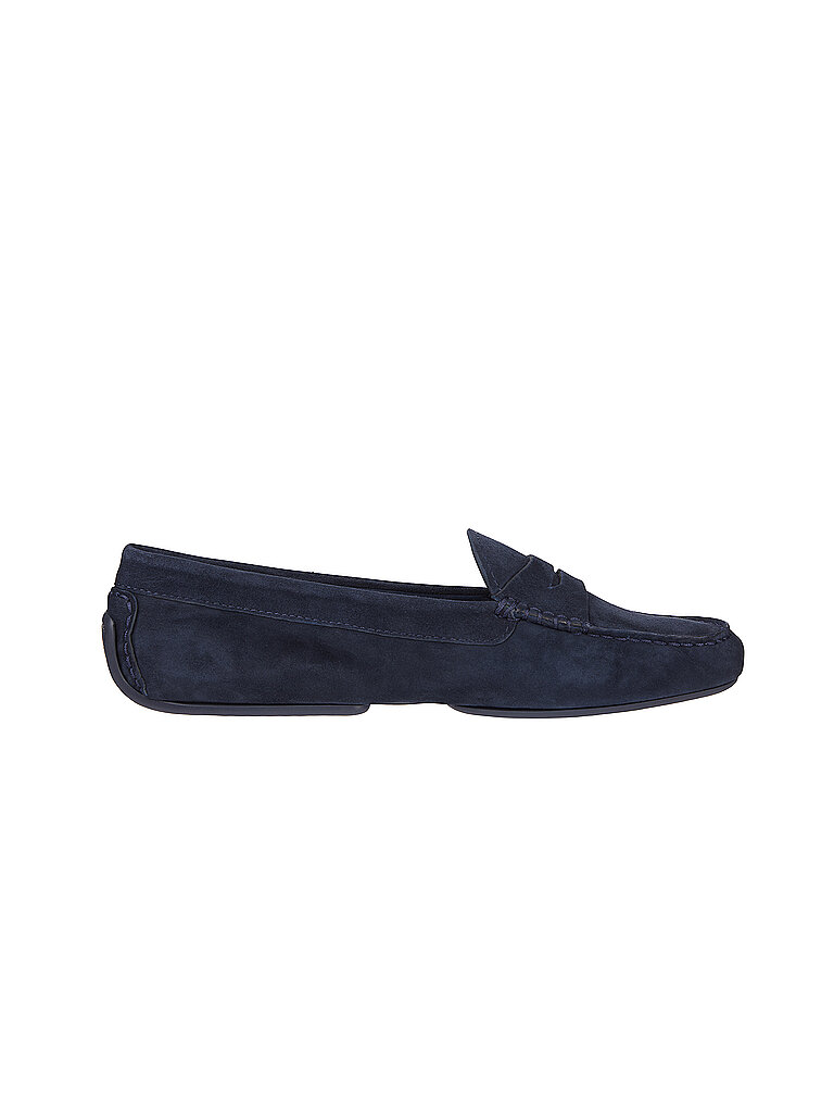 TOMMY HILFIGER Lederballerina  Essential  blau | 36