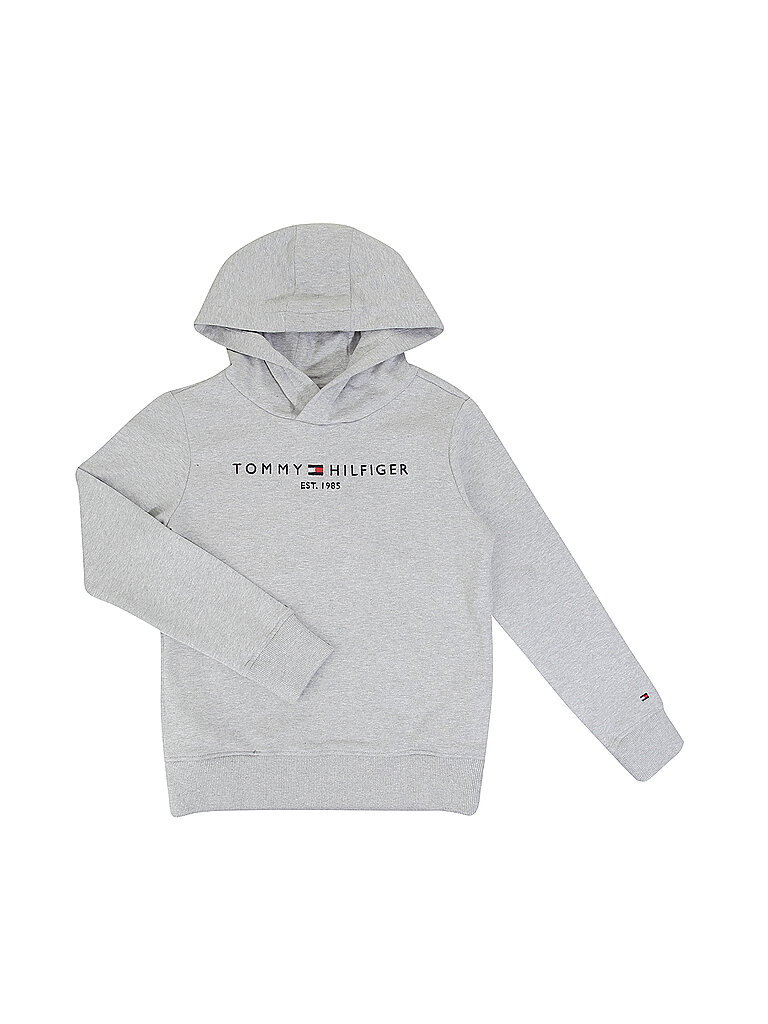TOMMY HILFIGER Jungen Kapuzensweater - Hoodie grau | 128-140