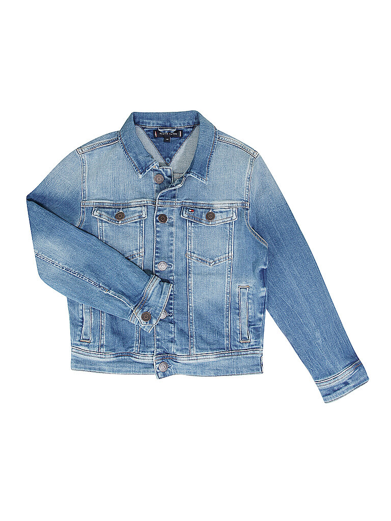 TOMMY HILFIGER Jungen Jeansjacke Trucker blau | 164-176