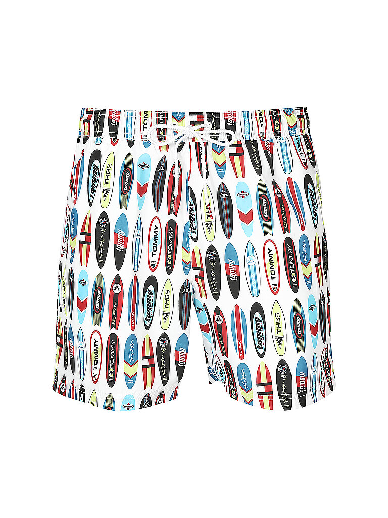 TOMMY HILFIGER Badehose - Badeshorts weiß | S