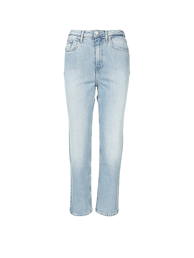 TOMMY HILFIGER Jeans Straight Fit 7/8 blau | 25/L30