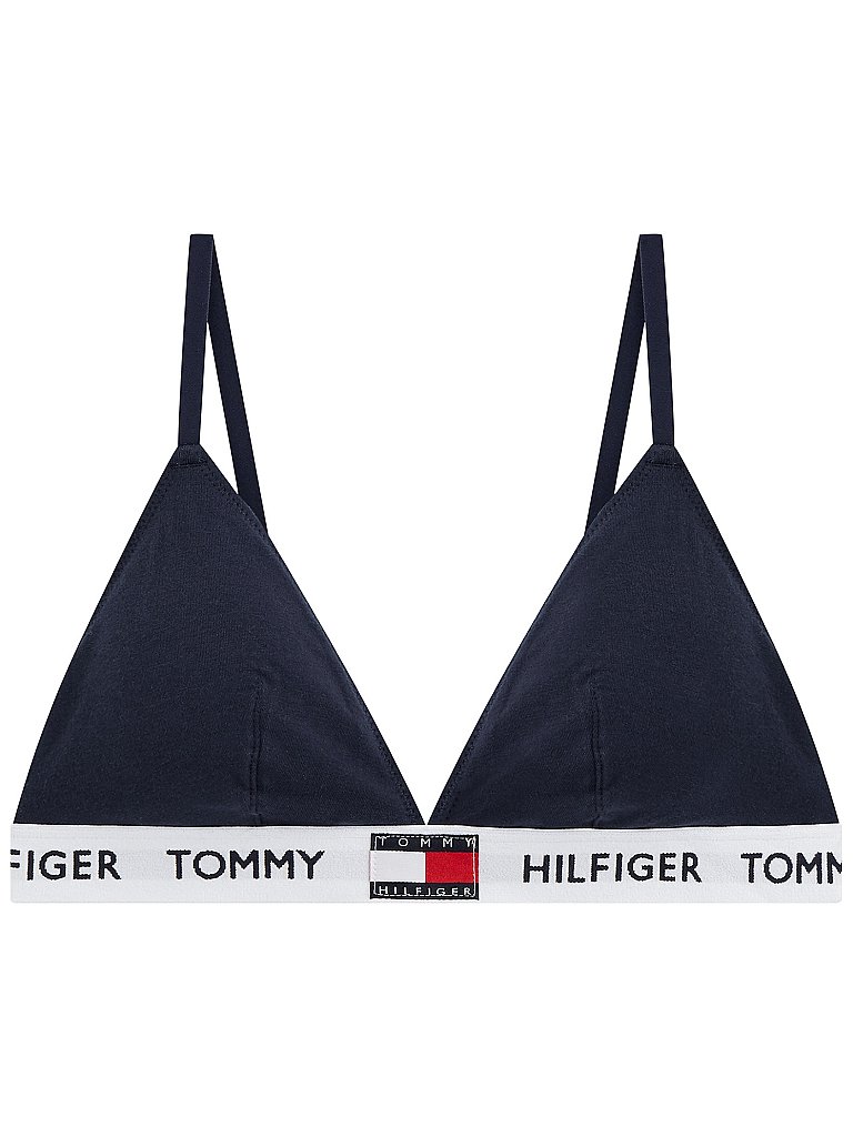 TOMMY HILFIGER Triangel BH blau | S