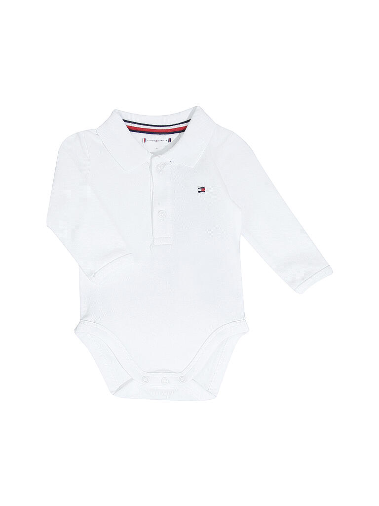 TOMMY HILFIGER | Baby Polo-Body | weiß