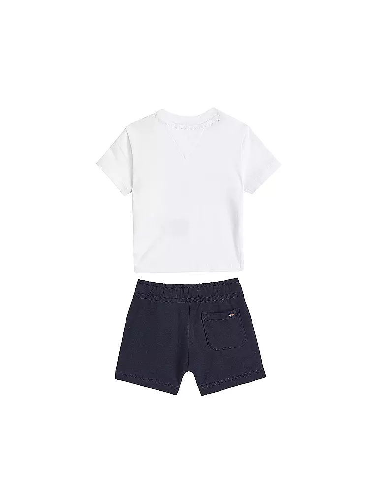 TOMMY HILFIGER | Baby Set 2-teilig T-Shirt und Shorts | hellblau