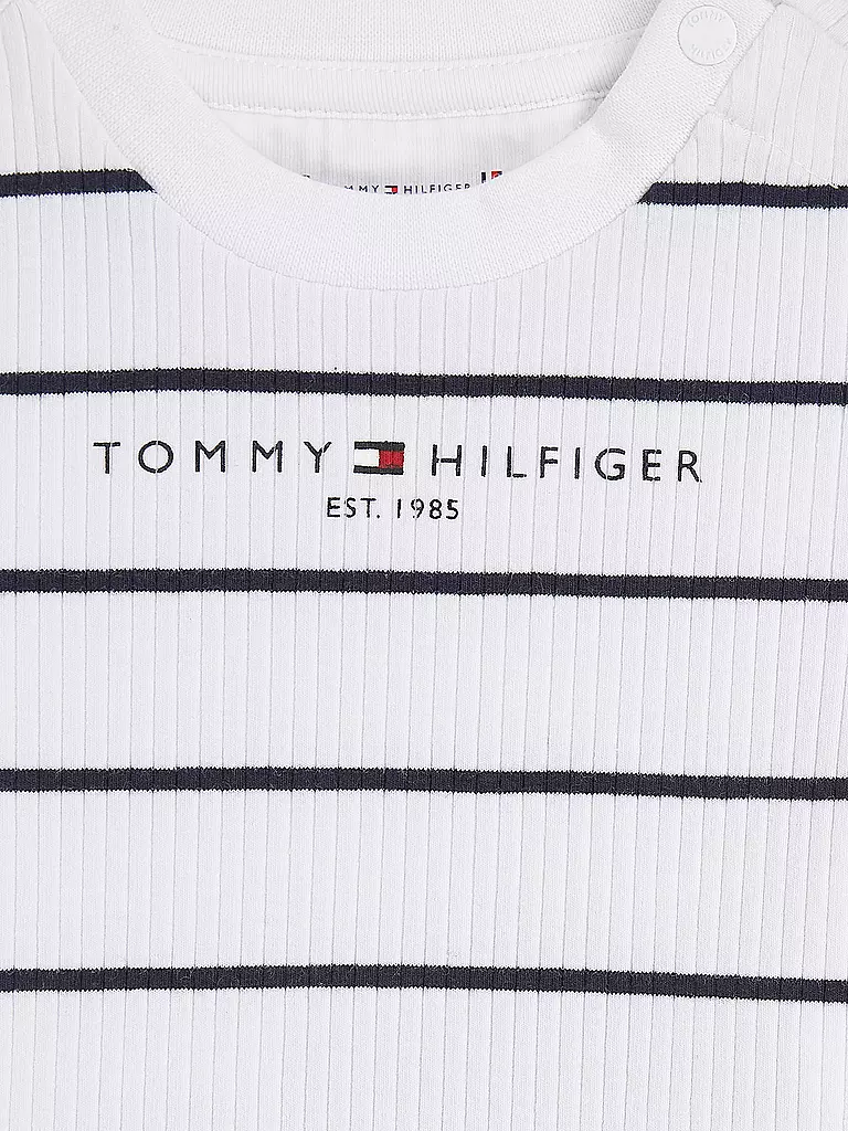 TOMMY HILFIGER | Baby Set 2tlg T-Shirt und Shorts | weiss