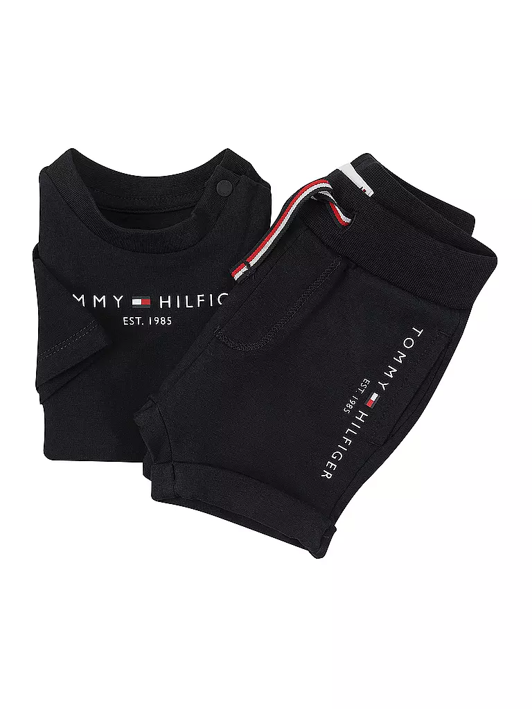 TOMMY HILFIGER | Baby Set T-Shirt und Shorts 2-teilig  | dunkelblau