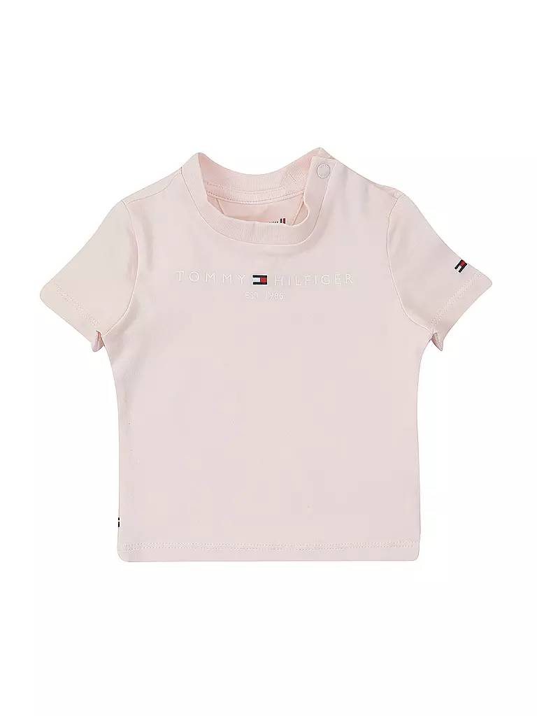 TOMMY HILFIGER | Baby Set T-Shirt und Shorts 2-teilig  | rosa