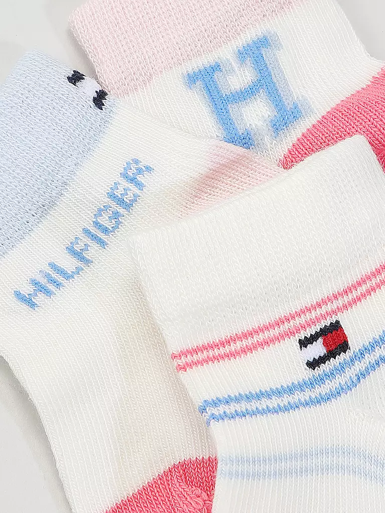 TOMMY HILFIGER | Baby Socken 3er Pkg. pink | rosa