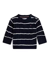 TOMMY HILFIGER | Baby Strickjacke | dunkelblau