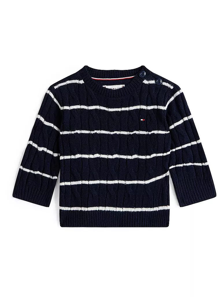 TOMMY HILFIGER | Baby Strickjacke | dunkelblau