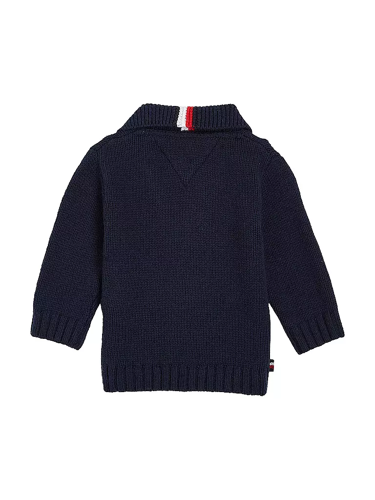 TOMMY HILFIGER | Baby Strickjacke | dunkelblau