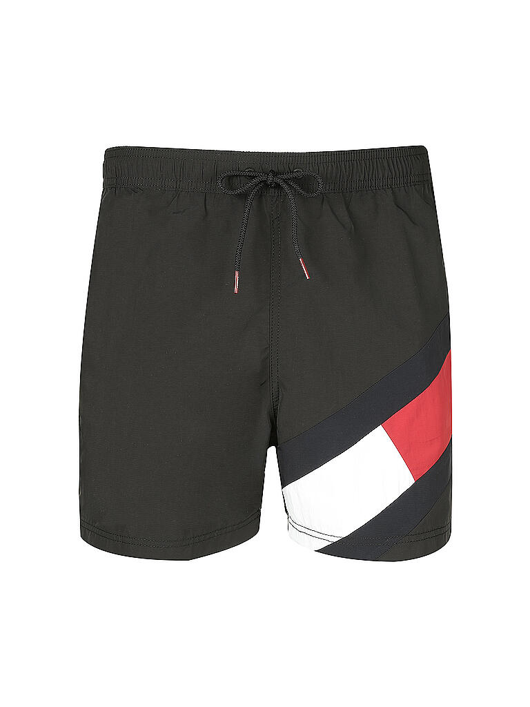 TOMMY HILFIGER | Badehose - Badeshorts  | schwarz