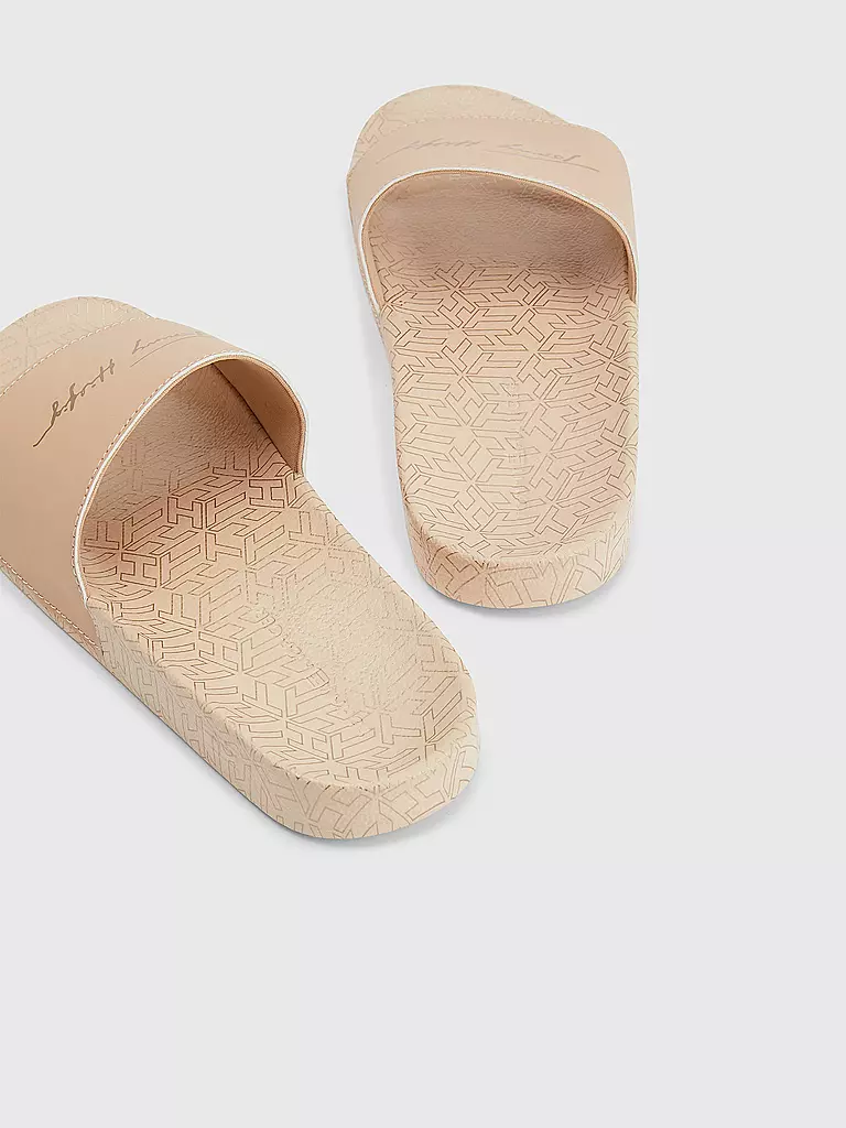 TOMMY HILFIGER | Badeschuhe - Slides | beige