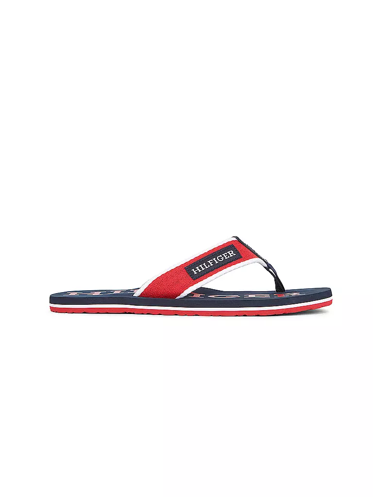 TOMMY HILFIGER | Badeschuhe - Zehentrenner  | rot