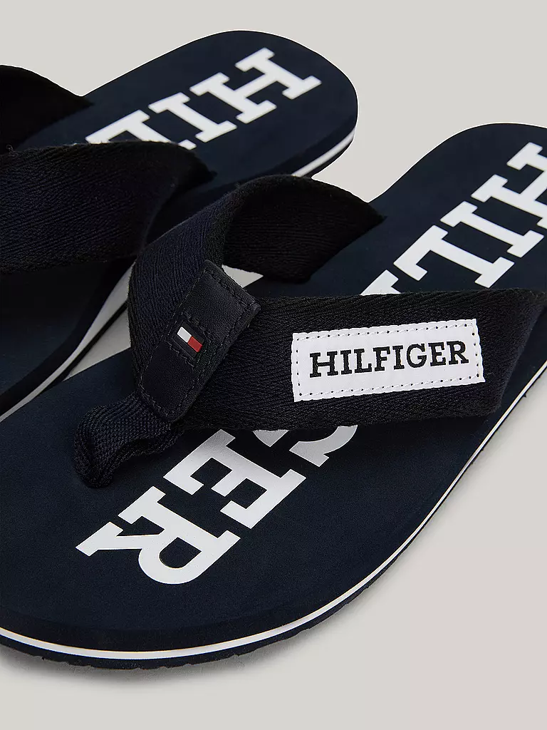 TOMMY HILFIGER | Badeschuhe - Zehentrenner | rot