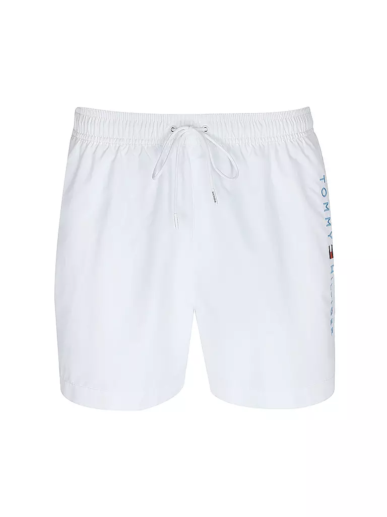 TOMMY HILFIGER | Badeshorts  | weiss