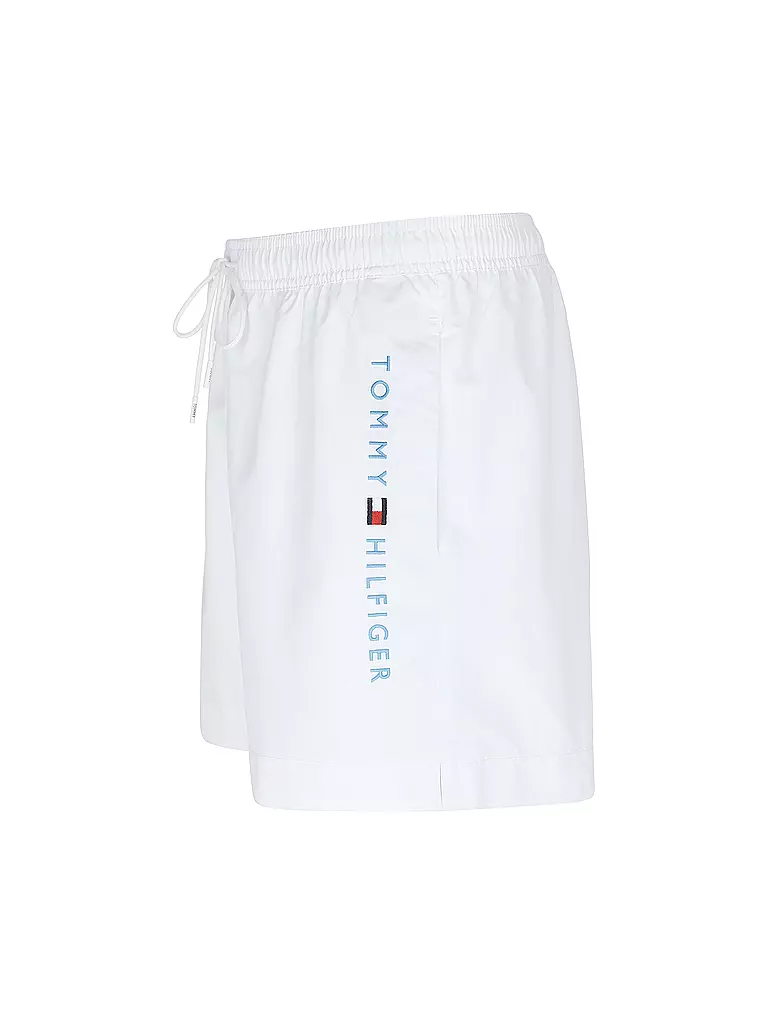 TOMMY HILFIGER | Badeshorts  | weiss