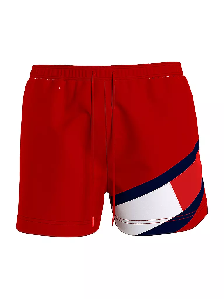 TOMMY HILFIGER | Badeshorts | rot