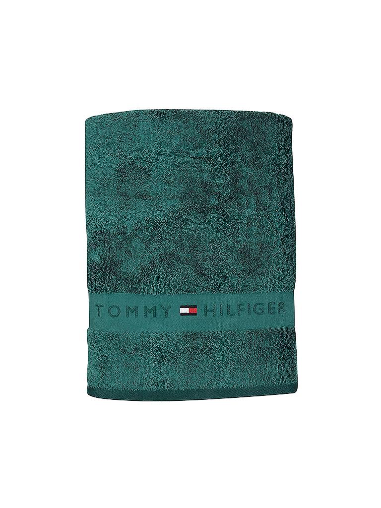 TOMMY HILFIGER | Badetuch - TH PLAIN BATH LINEN RANGE 100x150cm | grün