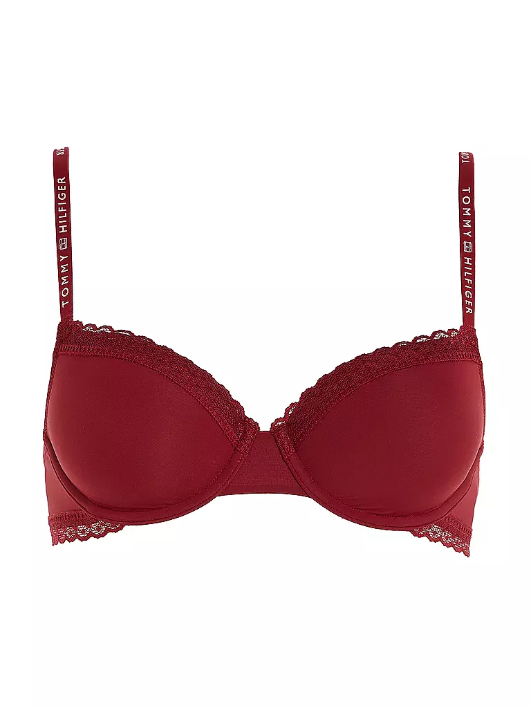 TOMMY HILFIGER | BH mit Bügel red | dunkelrot