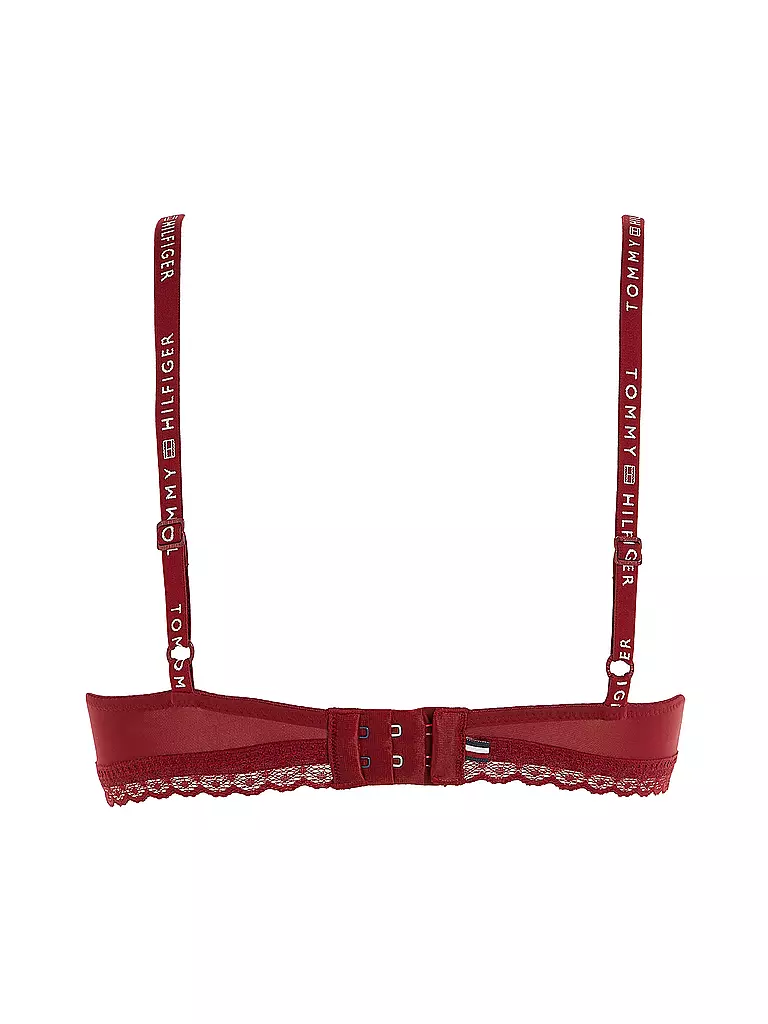 TOMMY HILFIGER | BH mit Bügel red | dunkelrot