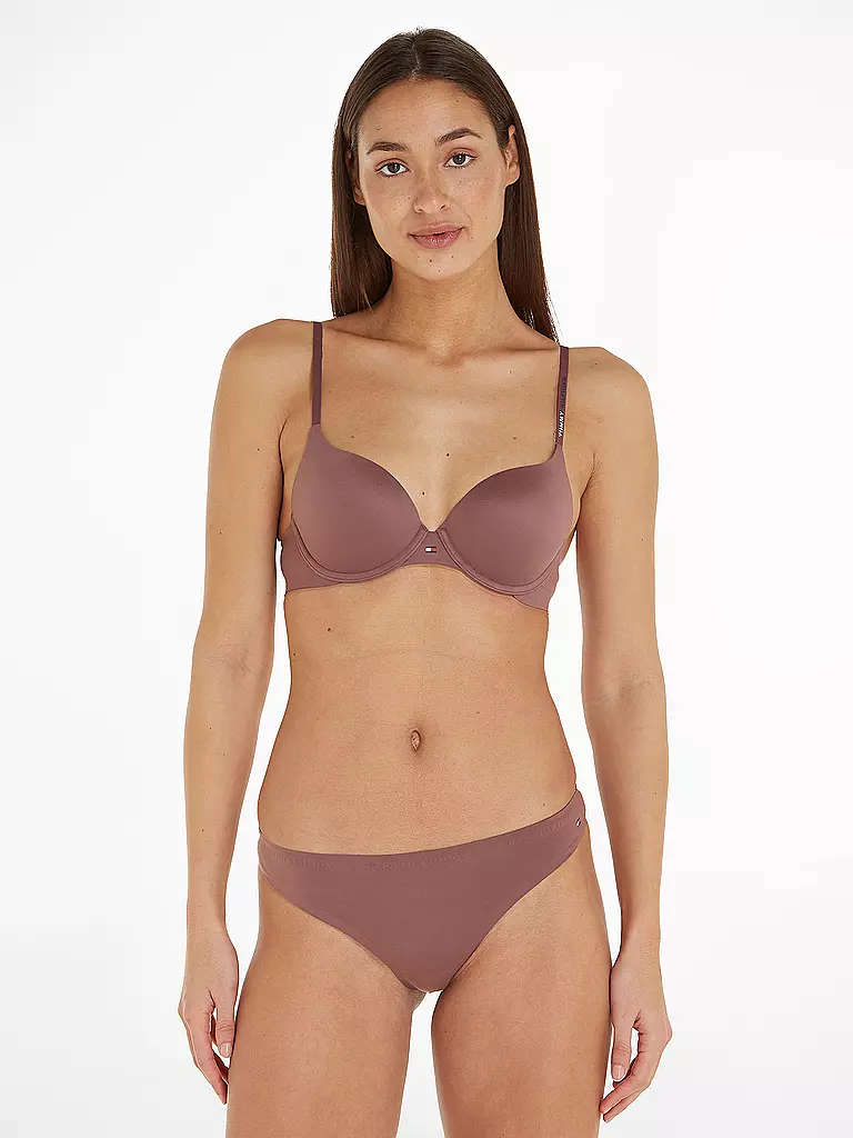 TOMMY HILFIGER | BH Push Up purple | beere