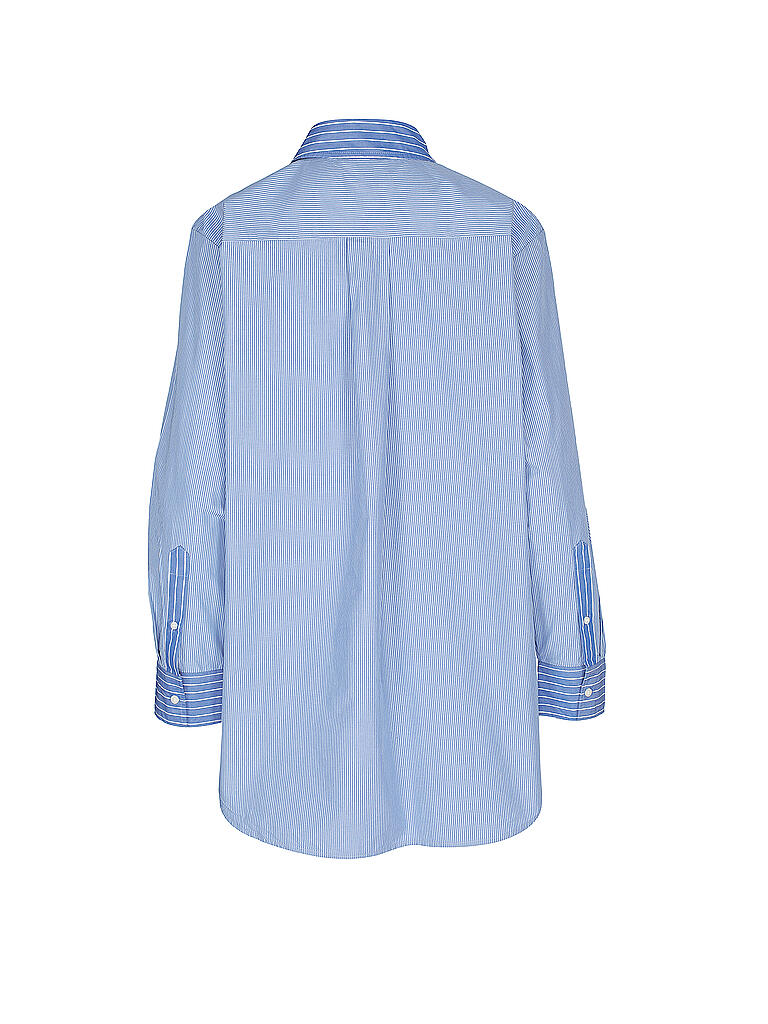 TOMMY HILFIGER | Bluse - Overshirt | blau