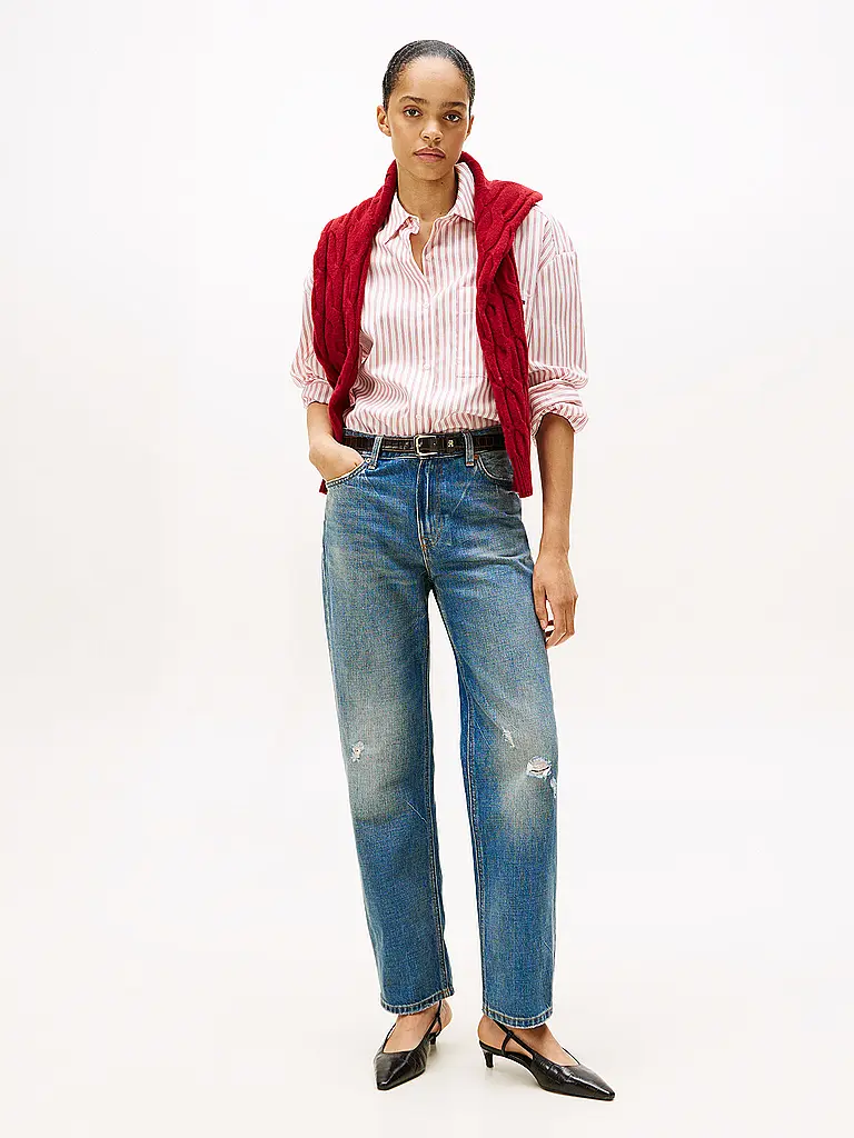 TOMMY HILFIGER | Bluse  | weiss