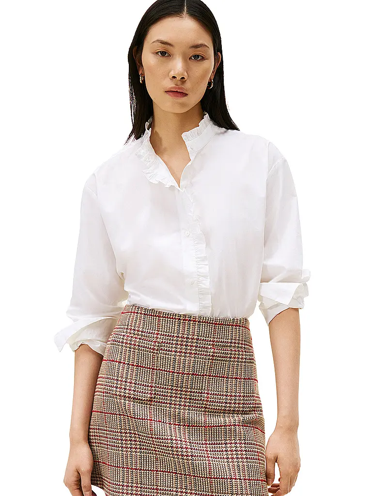 TOMMY HILFIGER | Bluse  | weiss