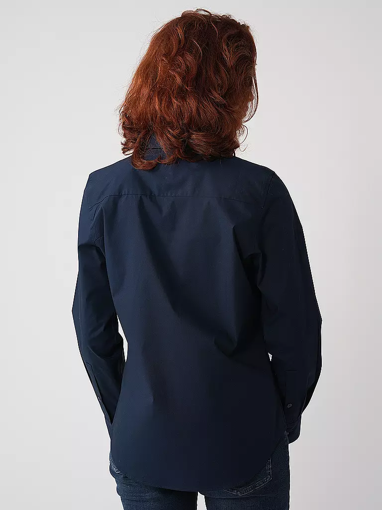 TOMMY HILFIGER | Bluse Regular Fit | dunkelblau
