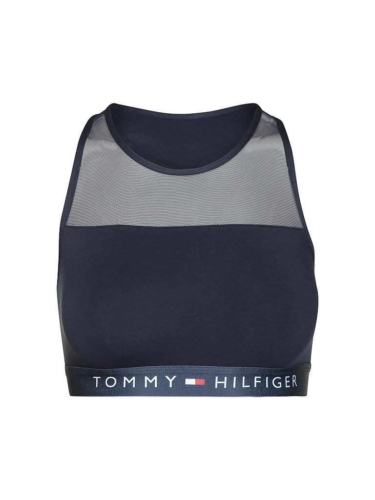 TOMMY HILFIGER | Bralette "Sheer Flex Cotton" (Navy 416) | 