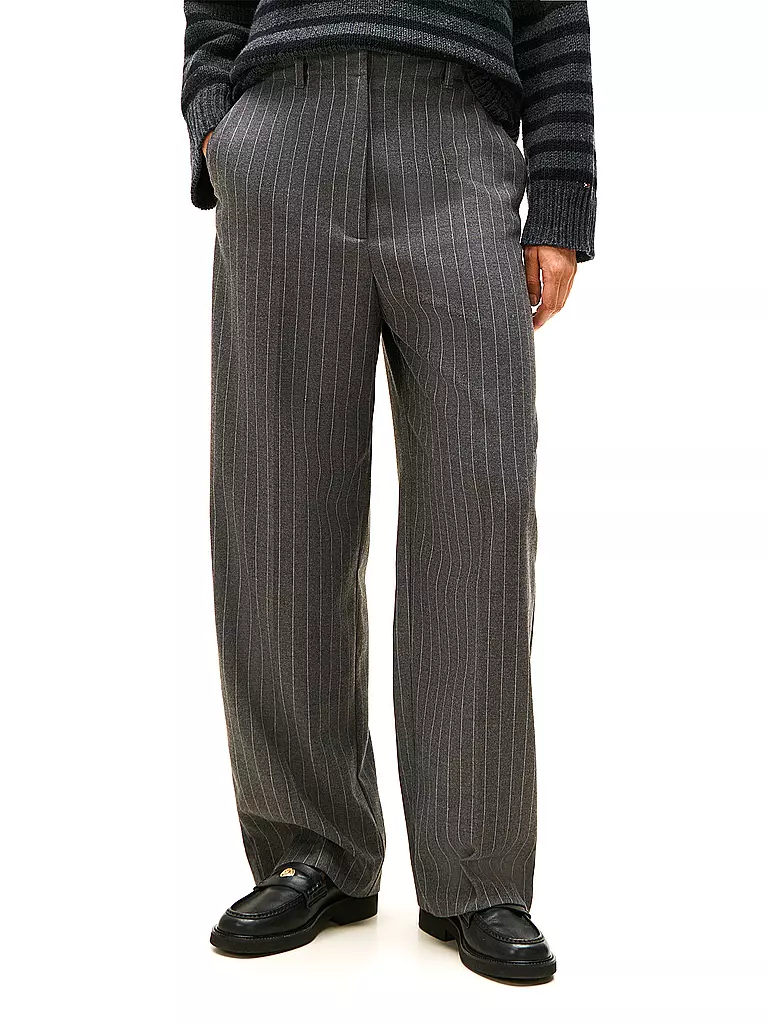 TOMMY HILFIGER | Businesshose | grau